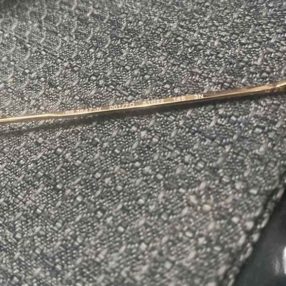 Ray-Ban 3647N Round Double Bridge Mirrored Sunglasses with Case. Gold/Br… - Picture 15 of 16